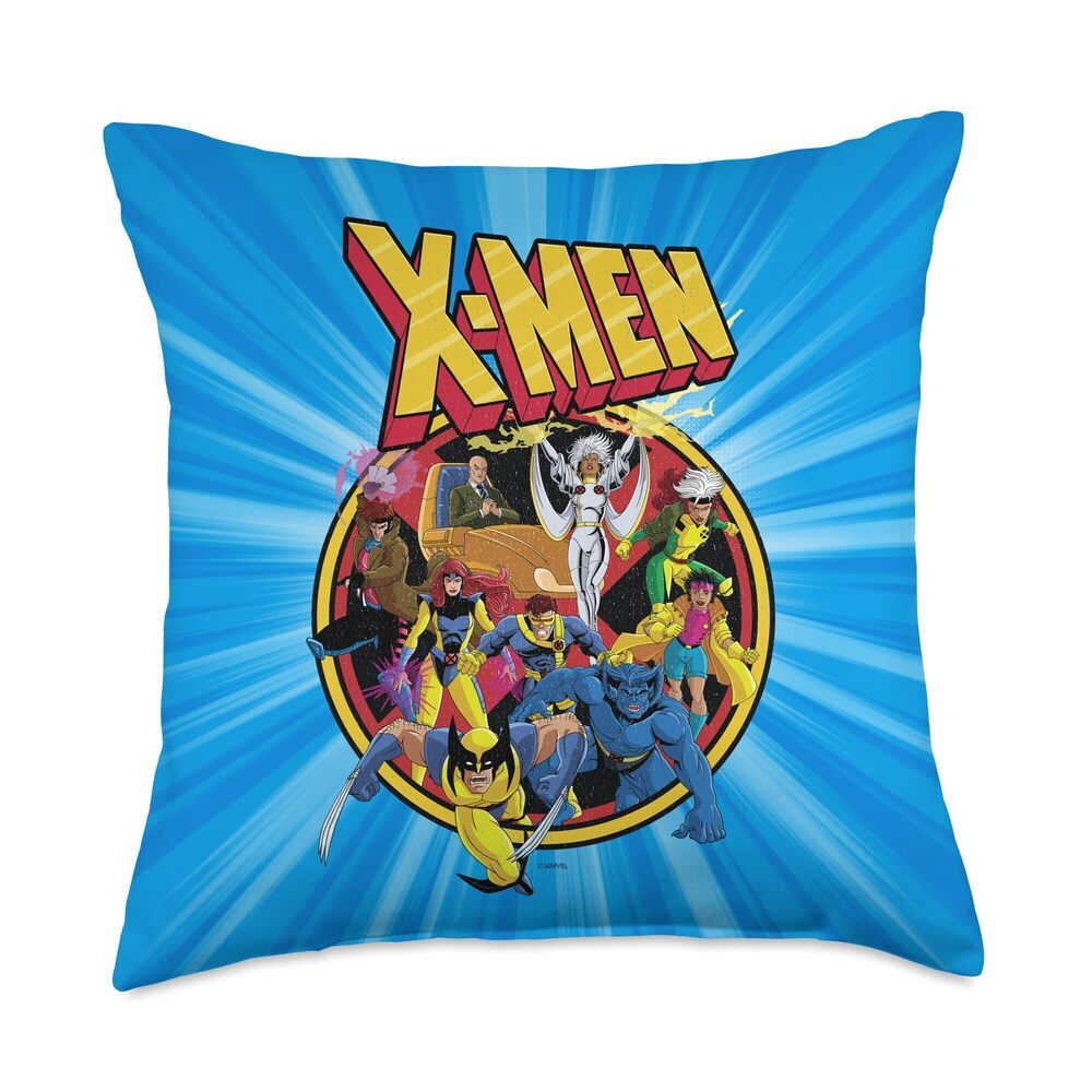 6109 X- Retro 90s Throw Pillow